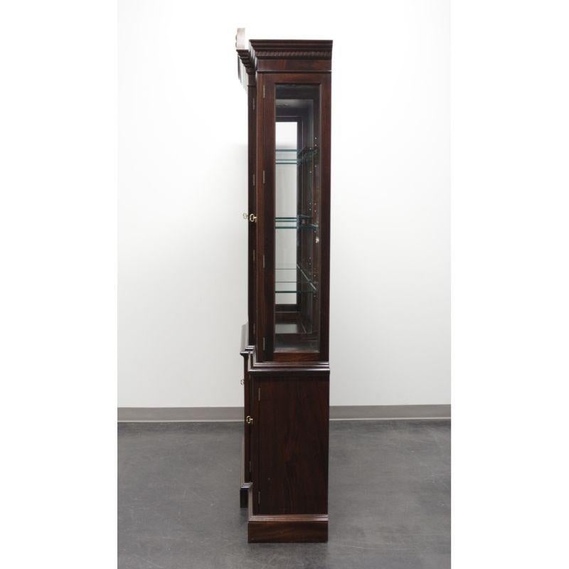 mahogany display cabinet