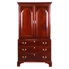 Stickley Chippendale Mahogany Gentleman's Chest