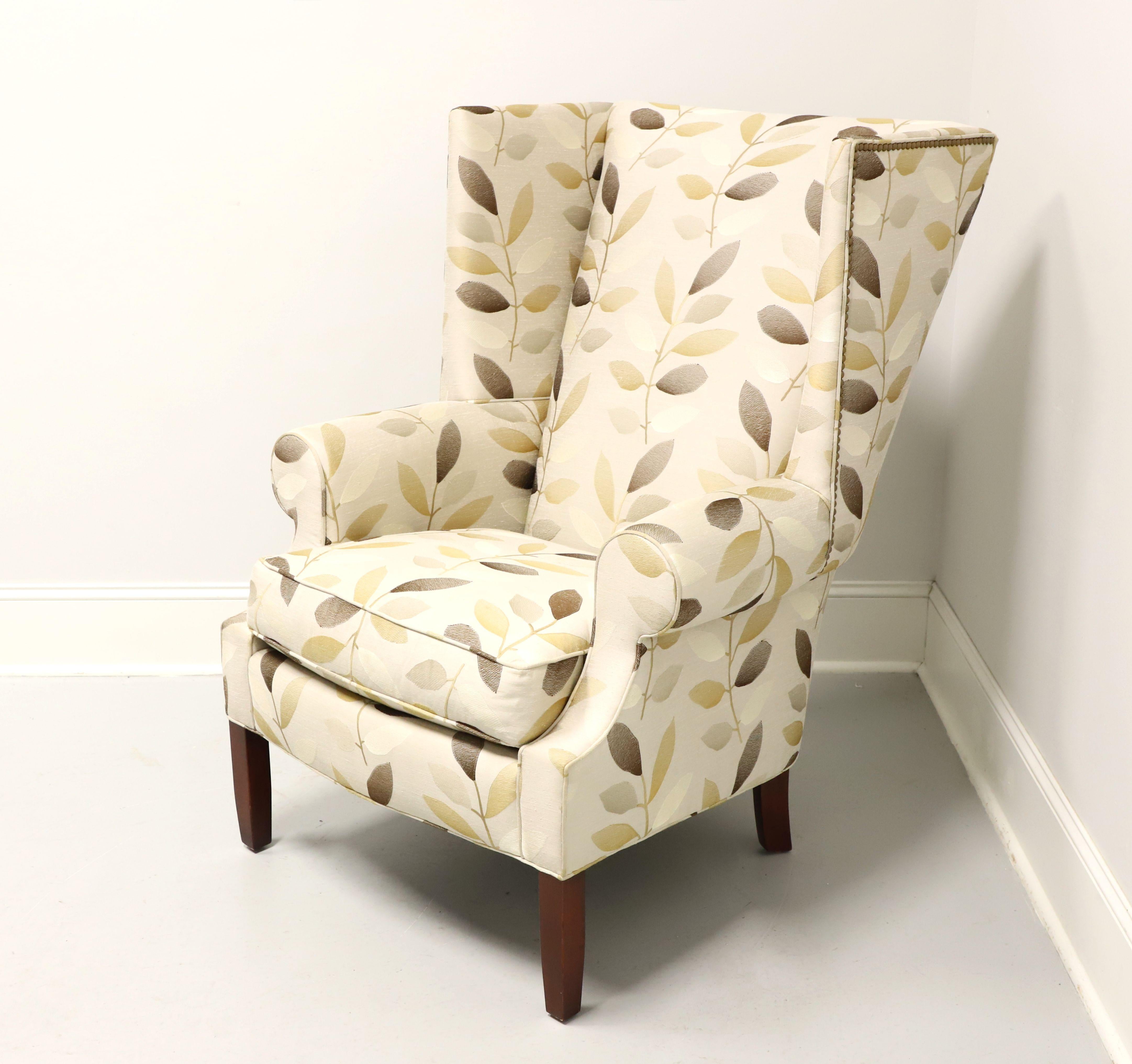 stickley wingback chair