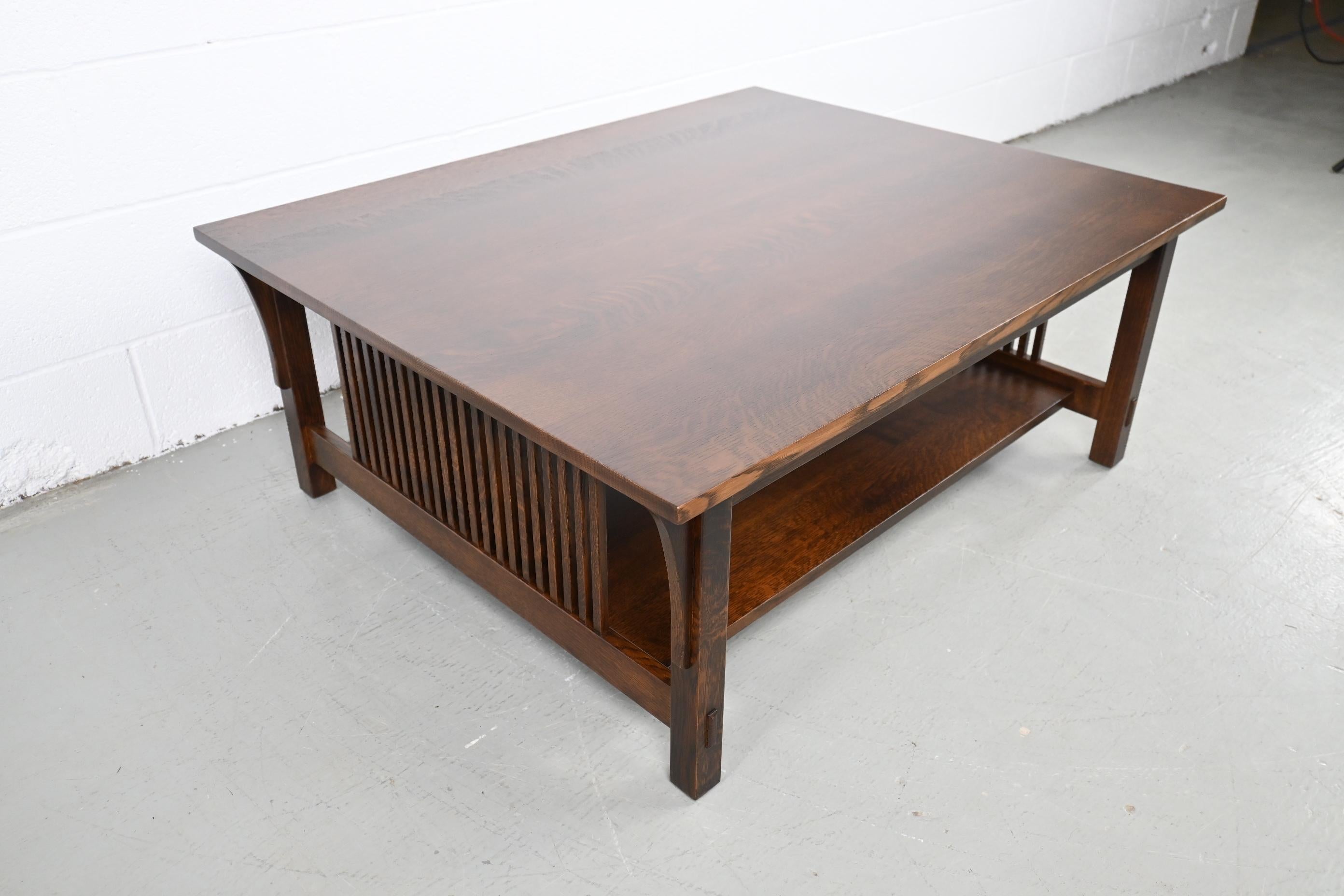 stickley coffee table for sale