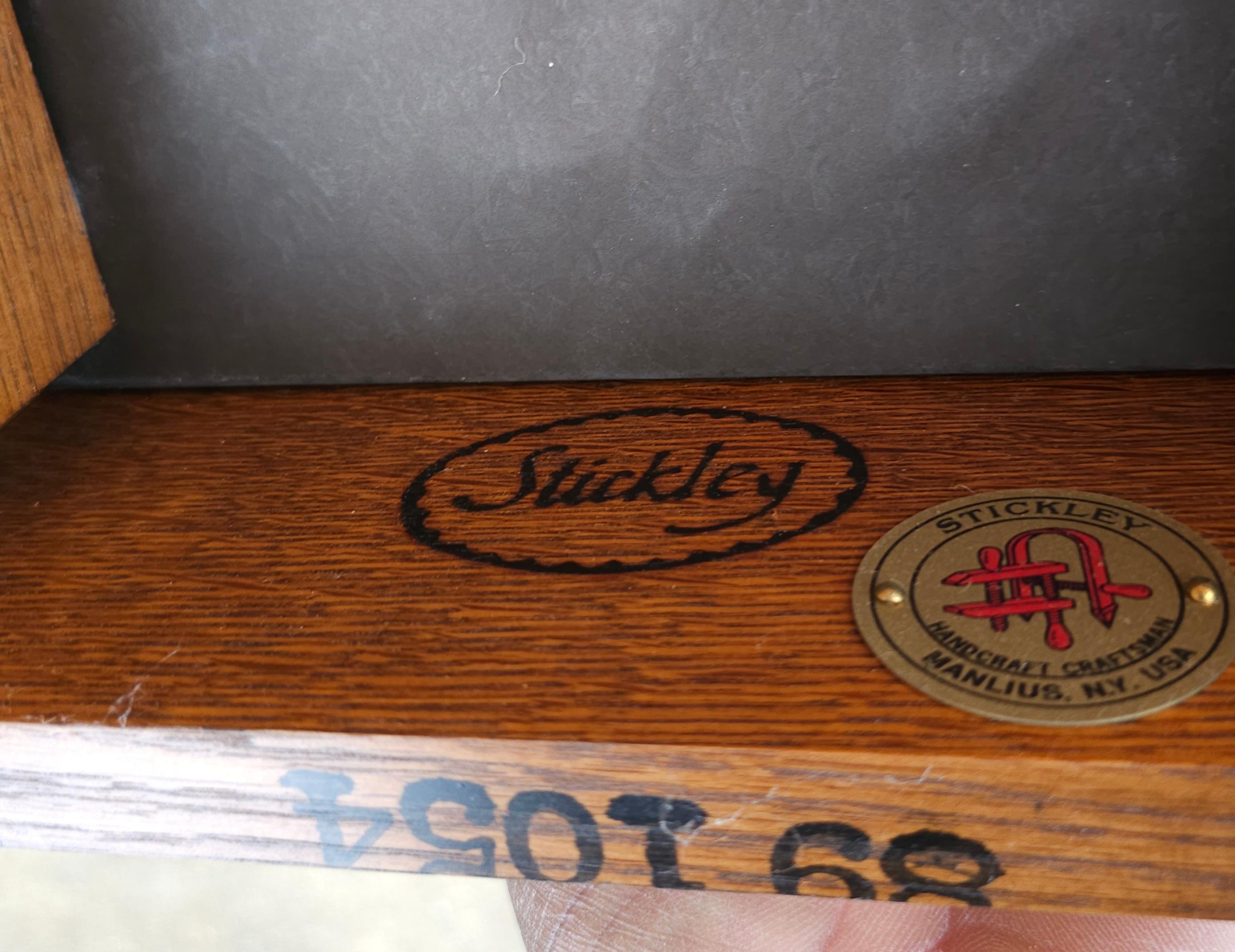 Stickley Furniture Oak Umbrella Stand im Angebot 4