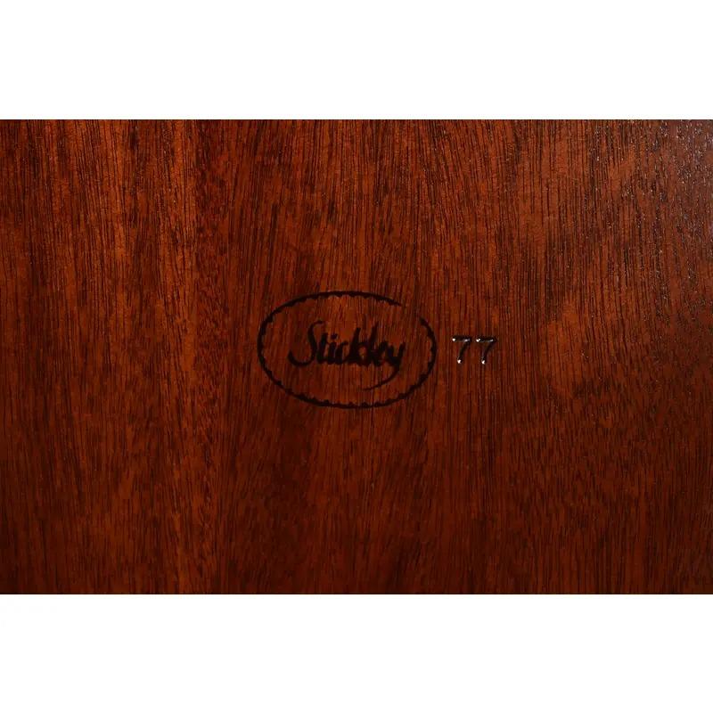 Stickley Georgian Mahogany Extension Dining Table, Newly Refinished For Sale 8