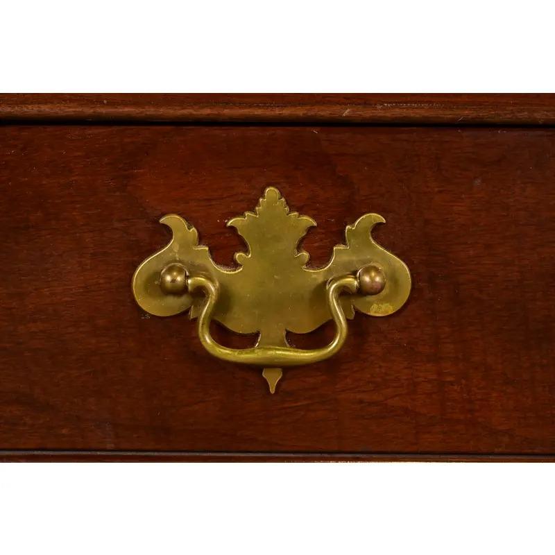 Laiton Stickley Georgian Solid Cherry Wood Bedside Chests, Pair en vente