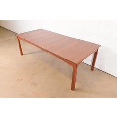 Stickley Harvey Ellis Cherry Wood Extension Dining Table, Newly Refinished