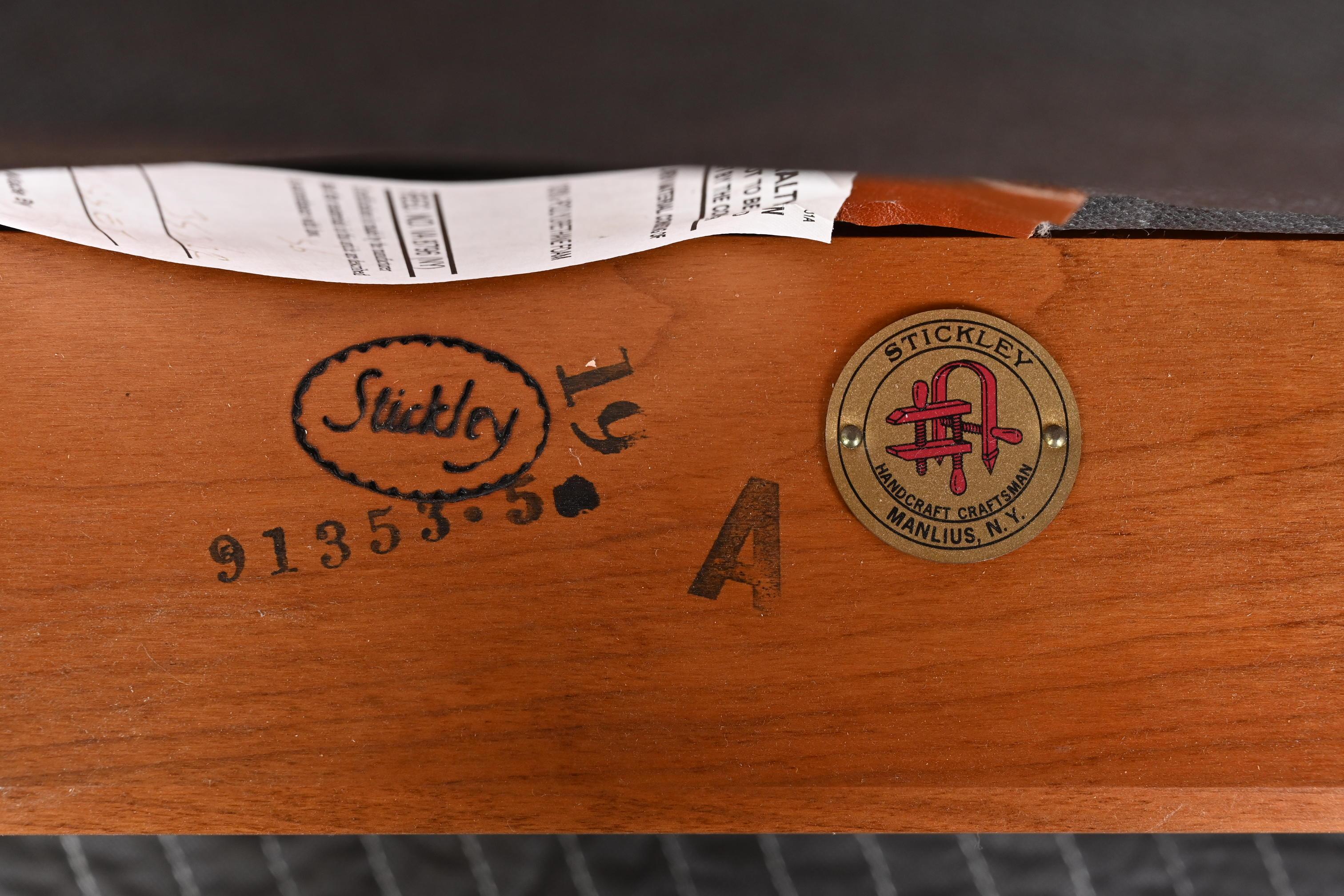 Stickley Harvey Ellis Collection Inlaid Cherry Wood Arts & Crafts Rocking Chair 4