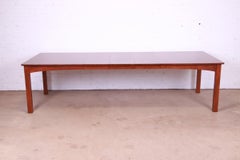 Stickley Harvey Ellis Collection Inlaid Cherry Wood Dining Table, Refinished