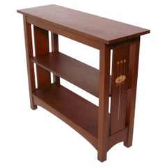 Stickley Harvey Ellis Inlaid Bookshelf Mission Oak Arts Crafts