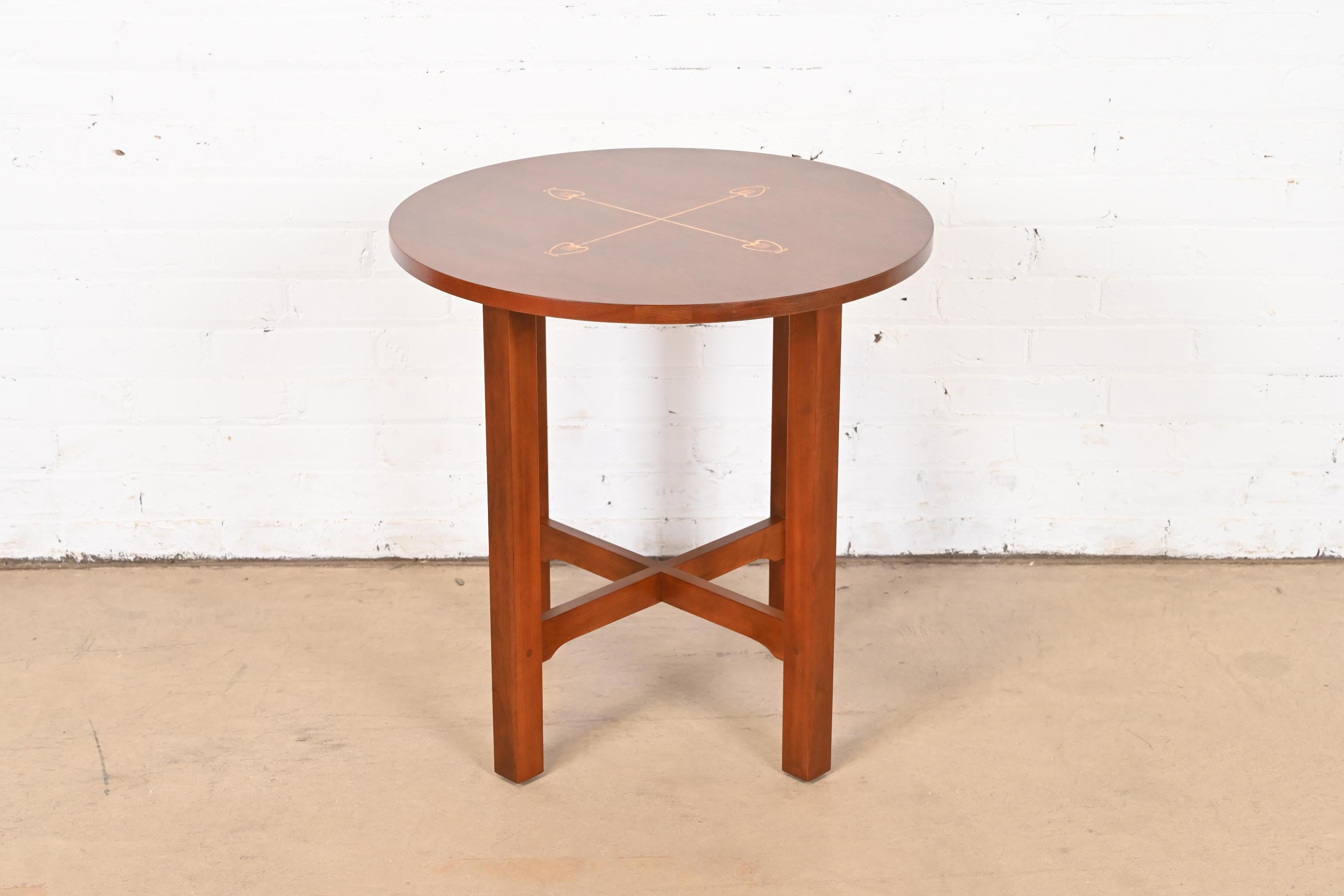 A gorgeous Mission or Arts & Crafts style tabouret or occasional side table

By L. & J.G. Stickley, 