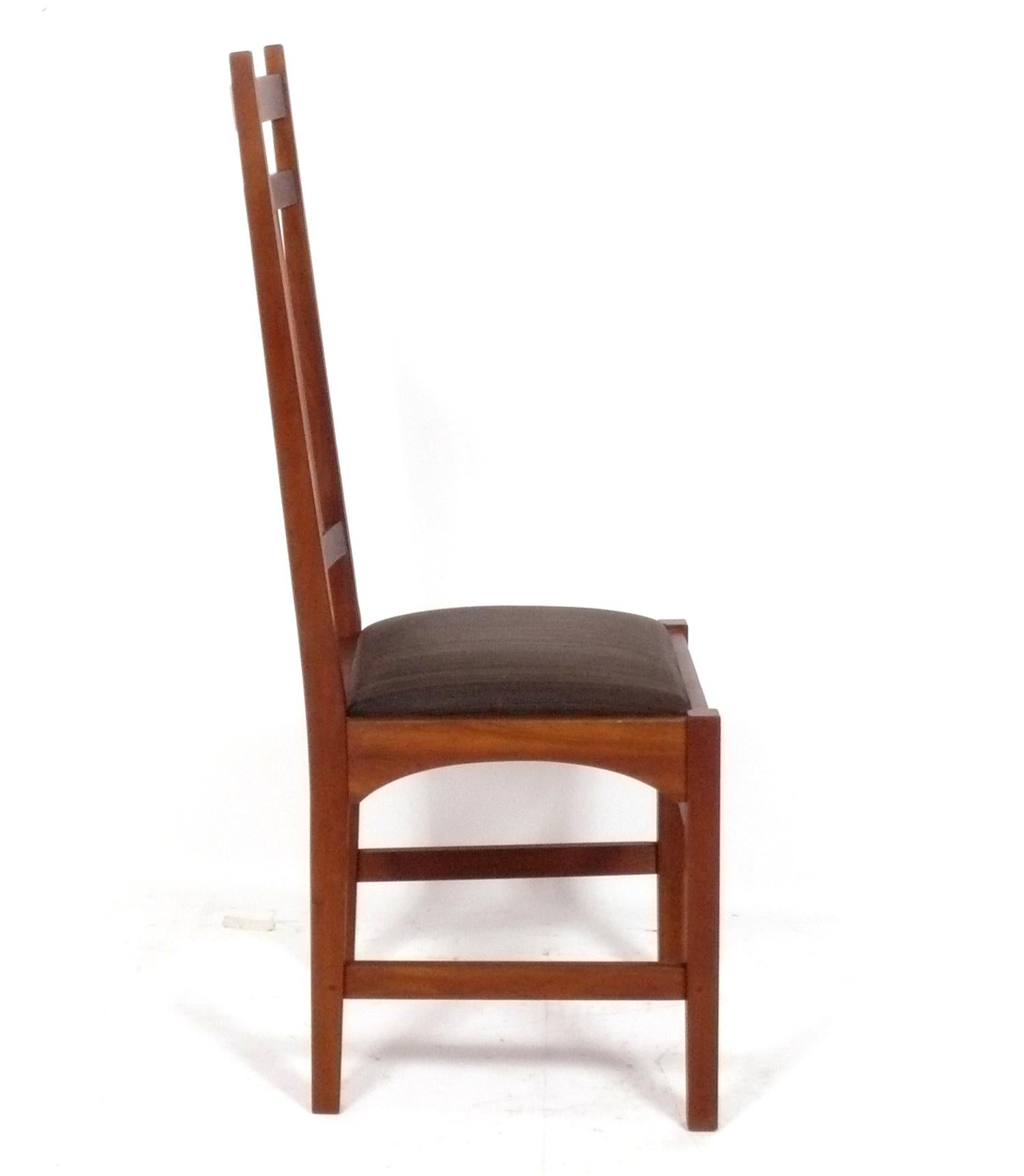 Arts and Crafts Stickley Harvey Ellis Mission Dining Chairs Arts & Crafts