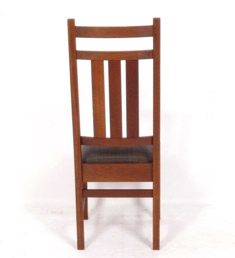 Stickley Harvey Ellis Mission Dining Chairs Arts and Crafts For Sale at
