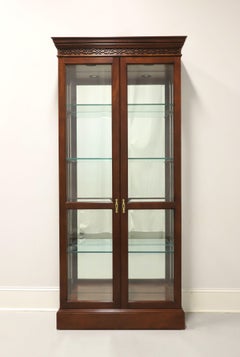 STICKLEY Mahogany Chippendale Curio Display Cabinet - A