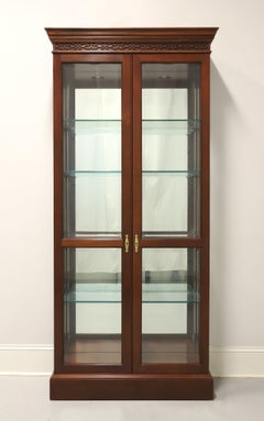 STICKLEY Mahogany Chippendale Curio Display Cabinet - B