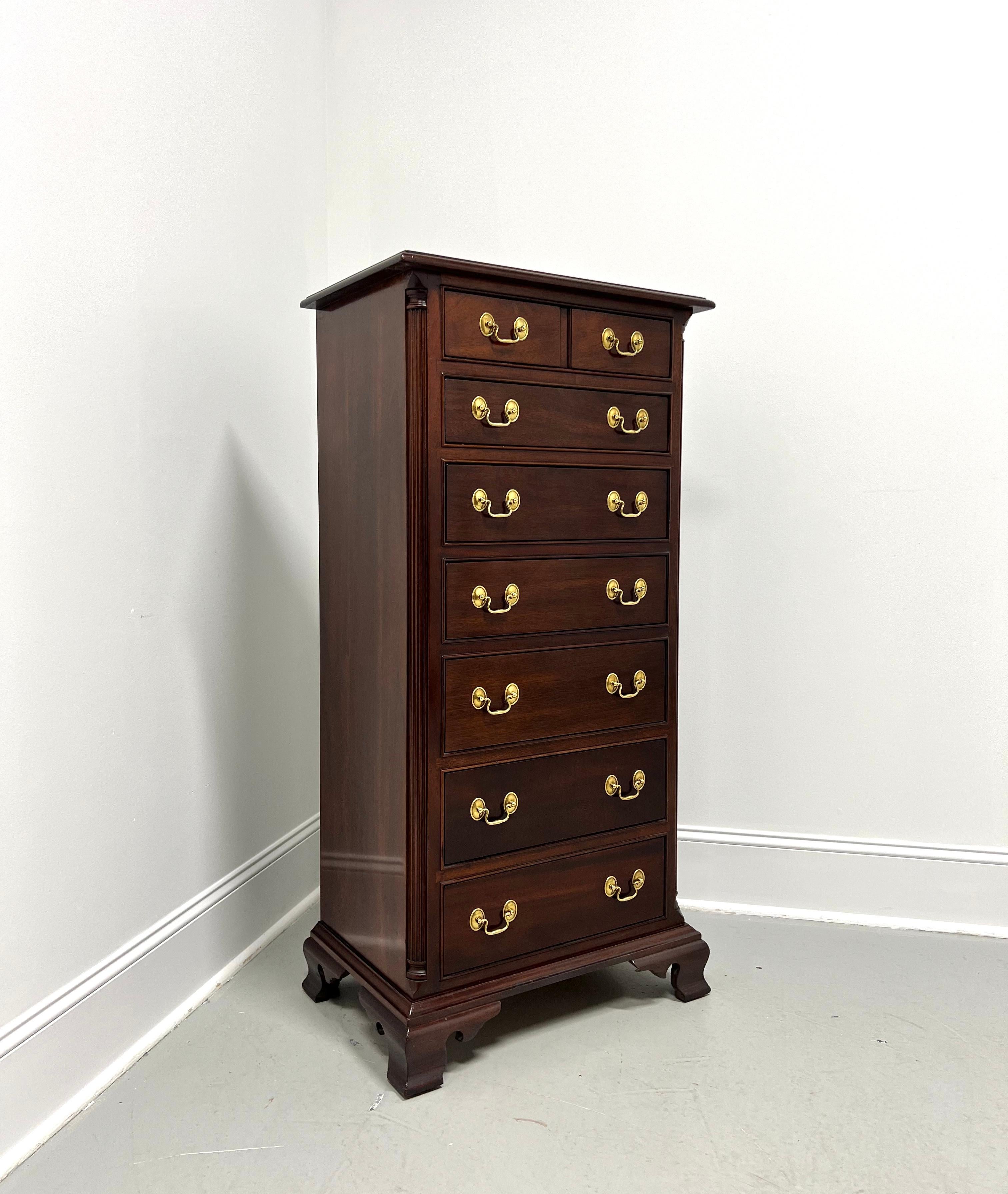 STICKLEY Mahogany Chippendale Semainier Lingerie Chest For Sale 8