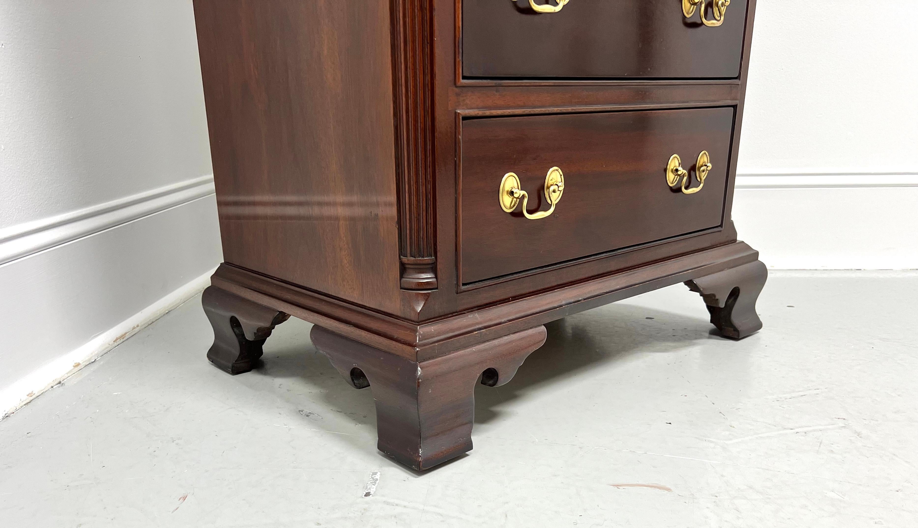 STICKLEY Mahogany Chippendale Semainier Lingerie Chest For Sale 2