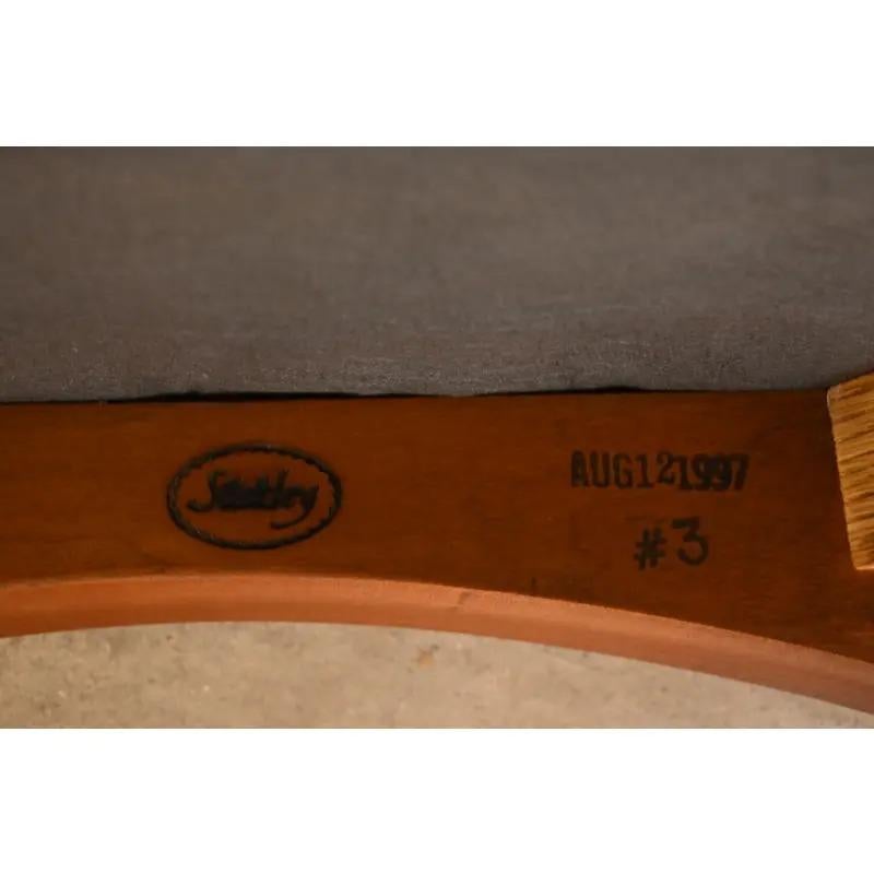 Stickley Mission Arts & Crafts Cherry Wood Side Chairs or Dining Chairs, Pair in vendita 5