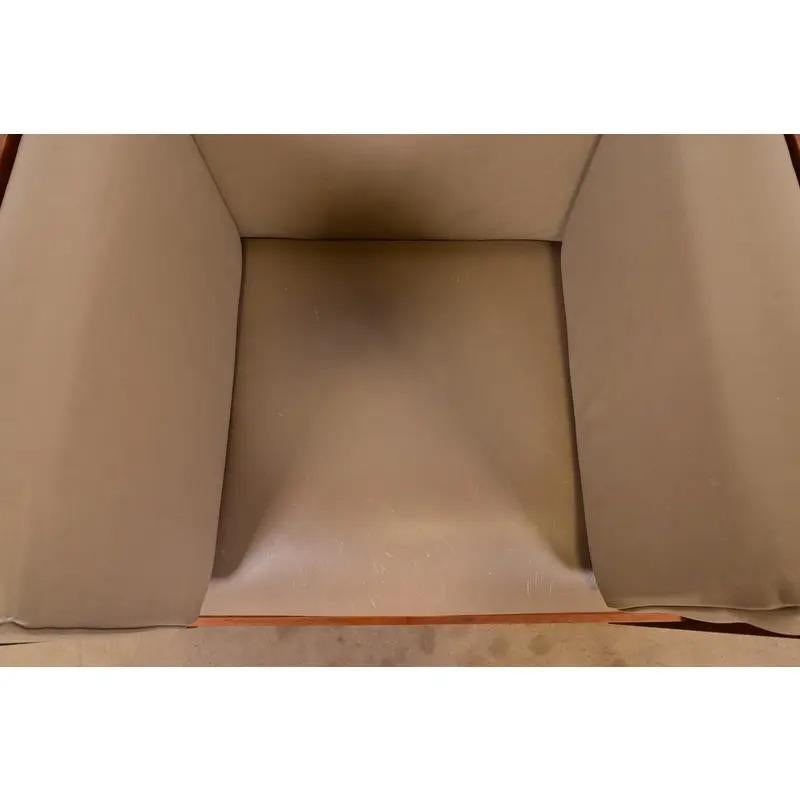 Chaise longue à fuseau en bois de cerisier Stickley Mission Arts & Crafts en vente 2