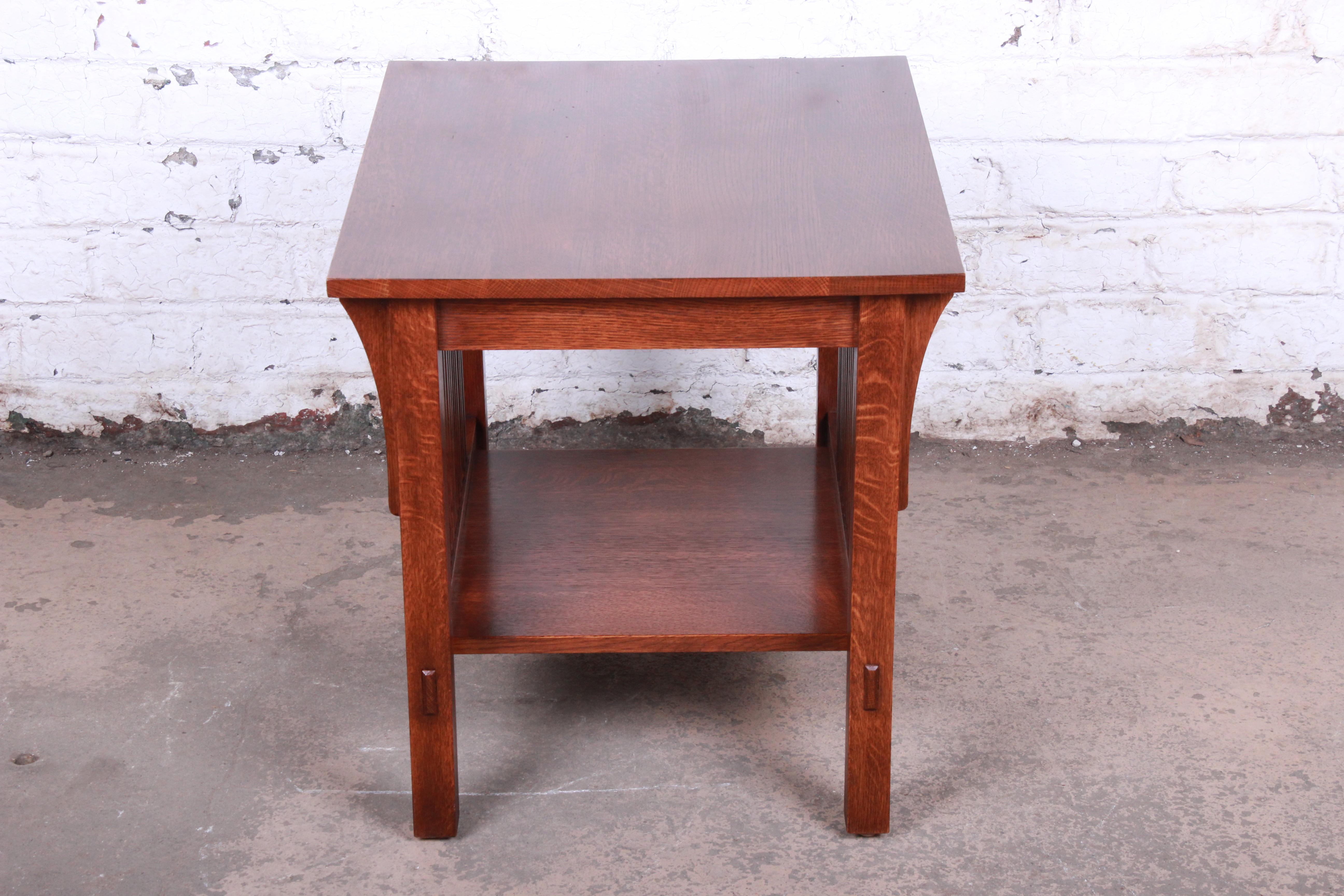 stickley side tables
