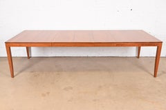 Stickley Mission Arts & Crafts Style Cherry Wood Dining Table, Newly Refinished