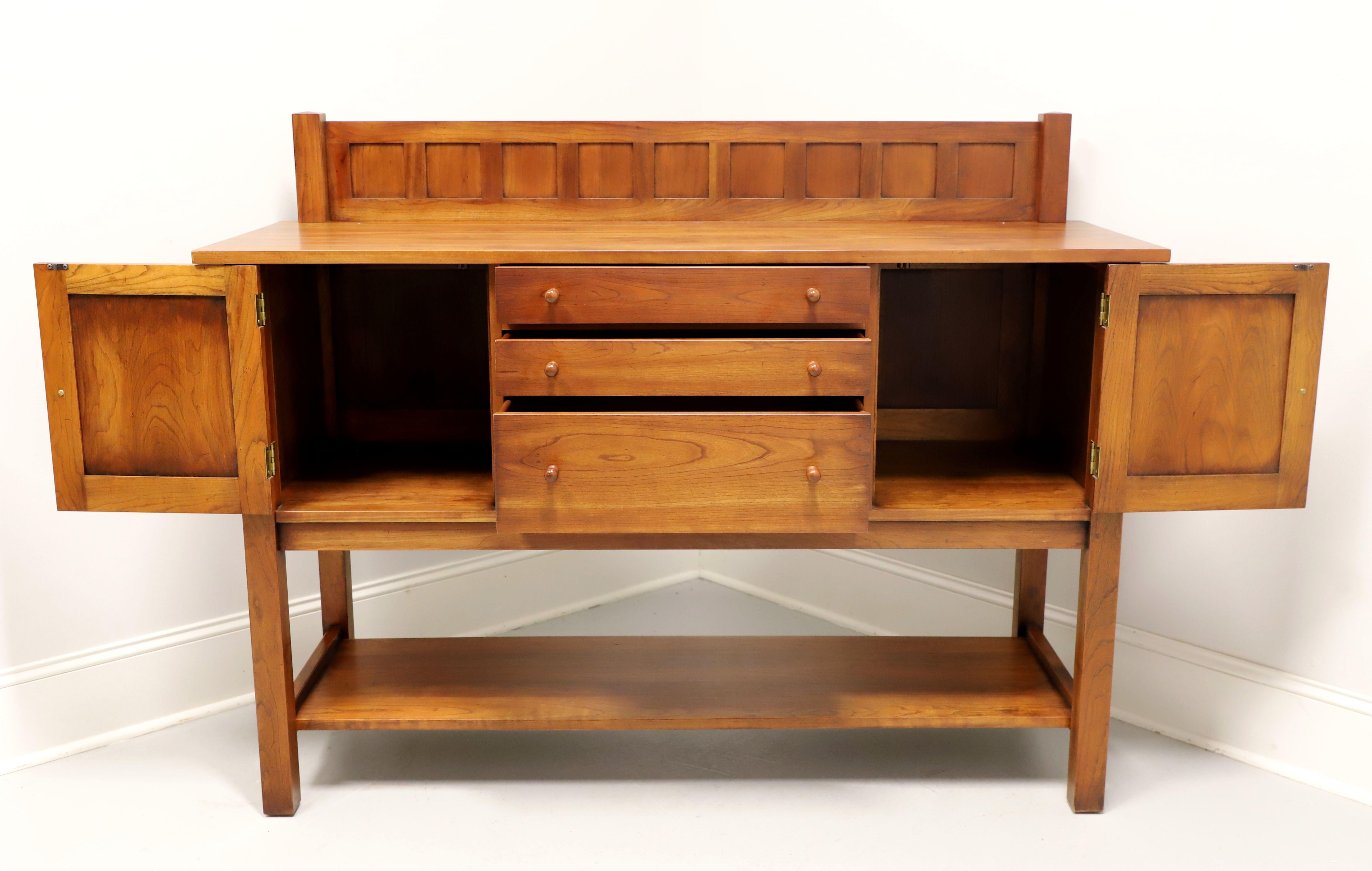 20th Century STICKLEY Mission Cherry Sideboard 91-711
