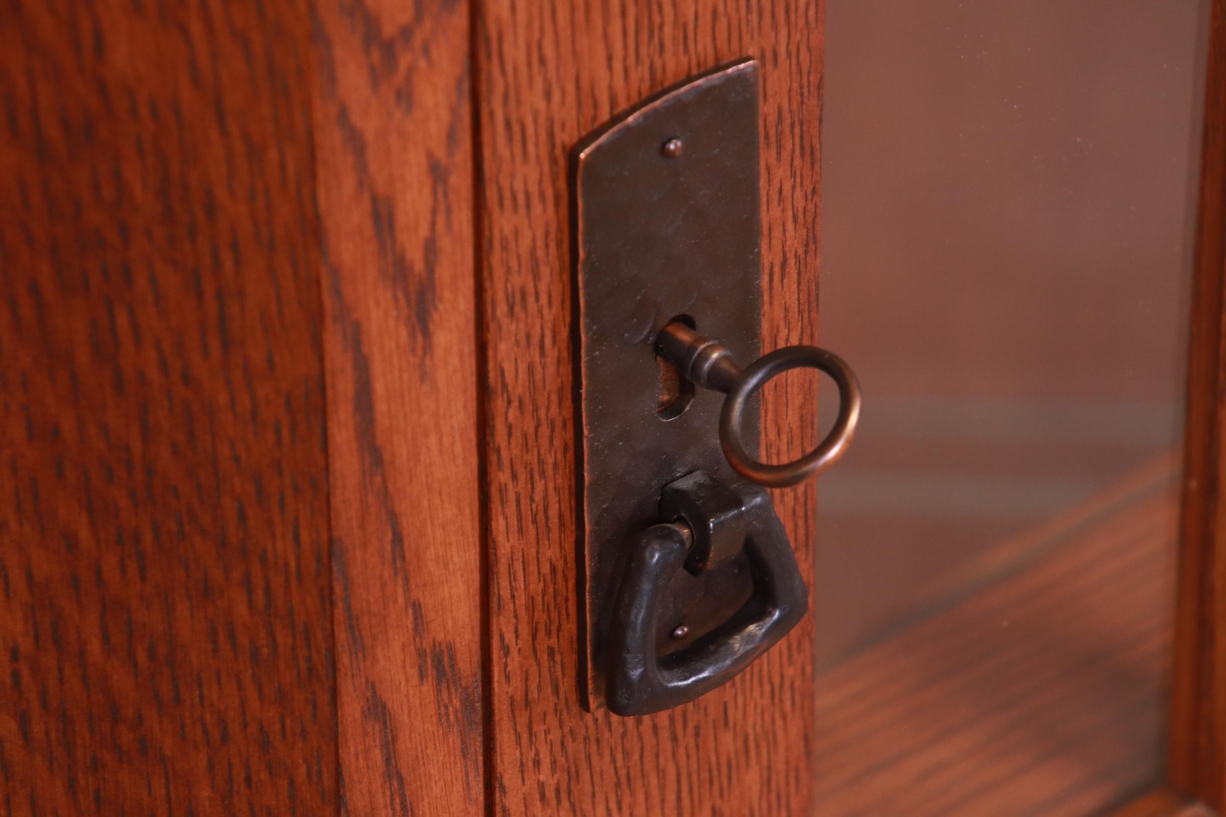 stickley corner cabinet