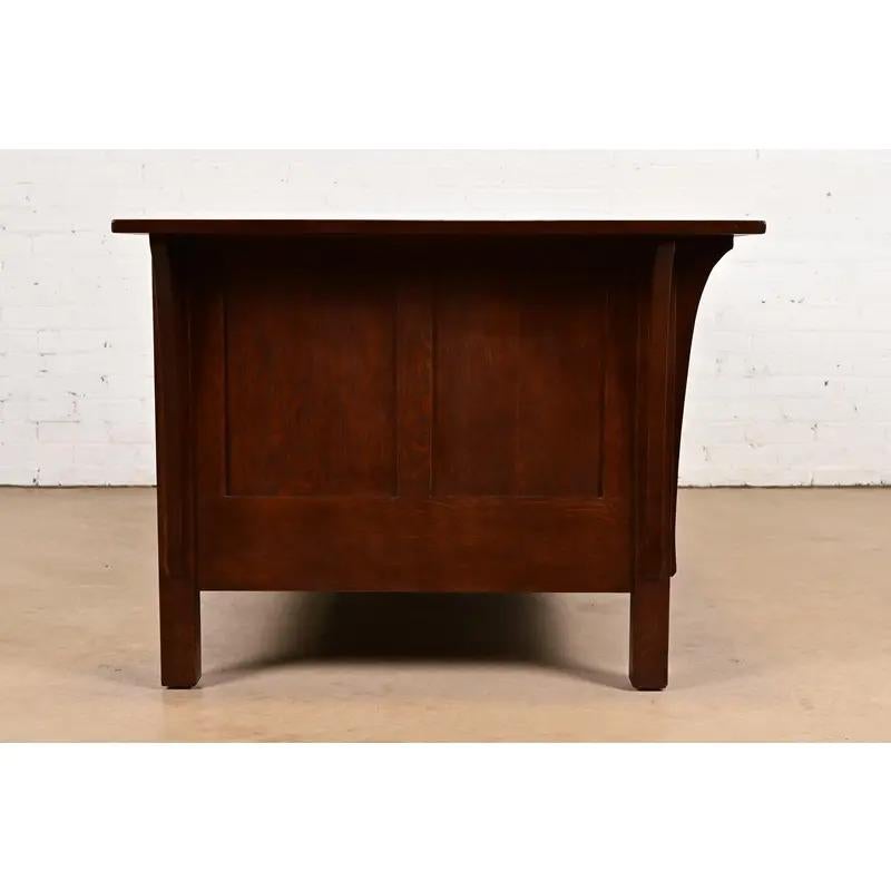 Sofá Settle Stickley Mission Oak Arts & Crafts en venta 4