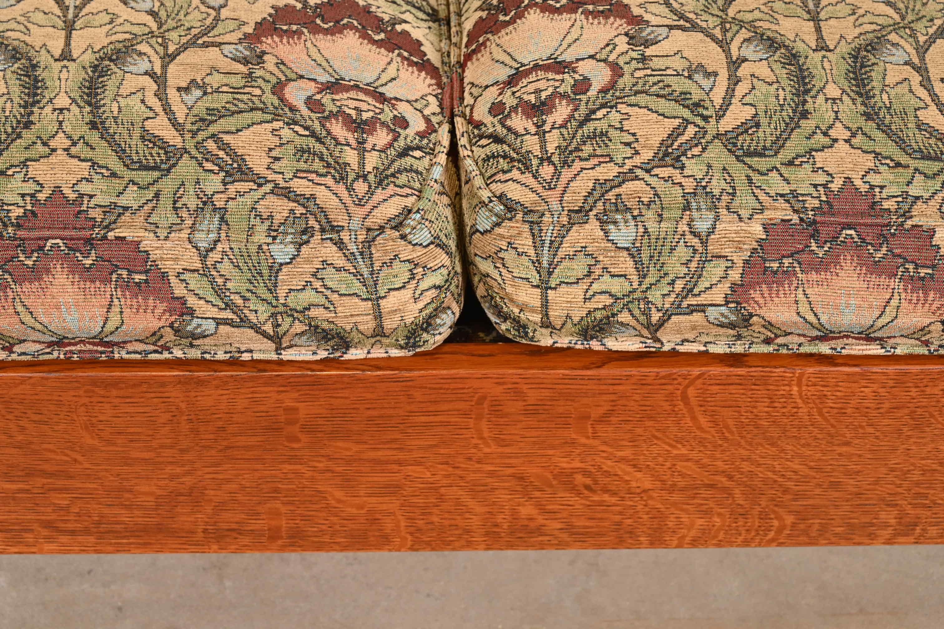 Sofá Settle Stickley Mission Oak Arts & Crafts en venta 2