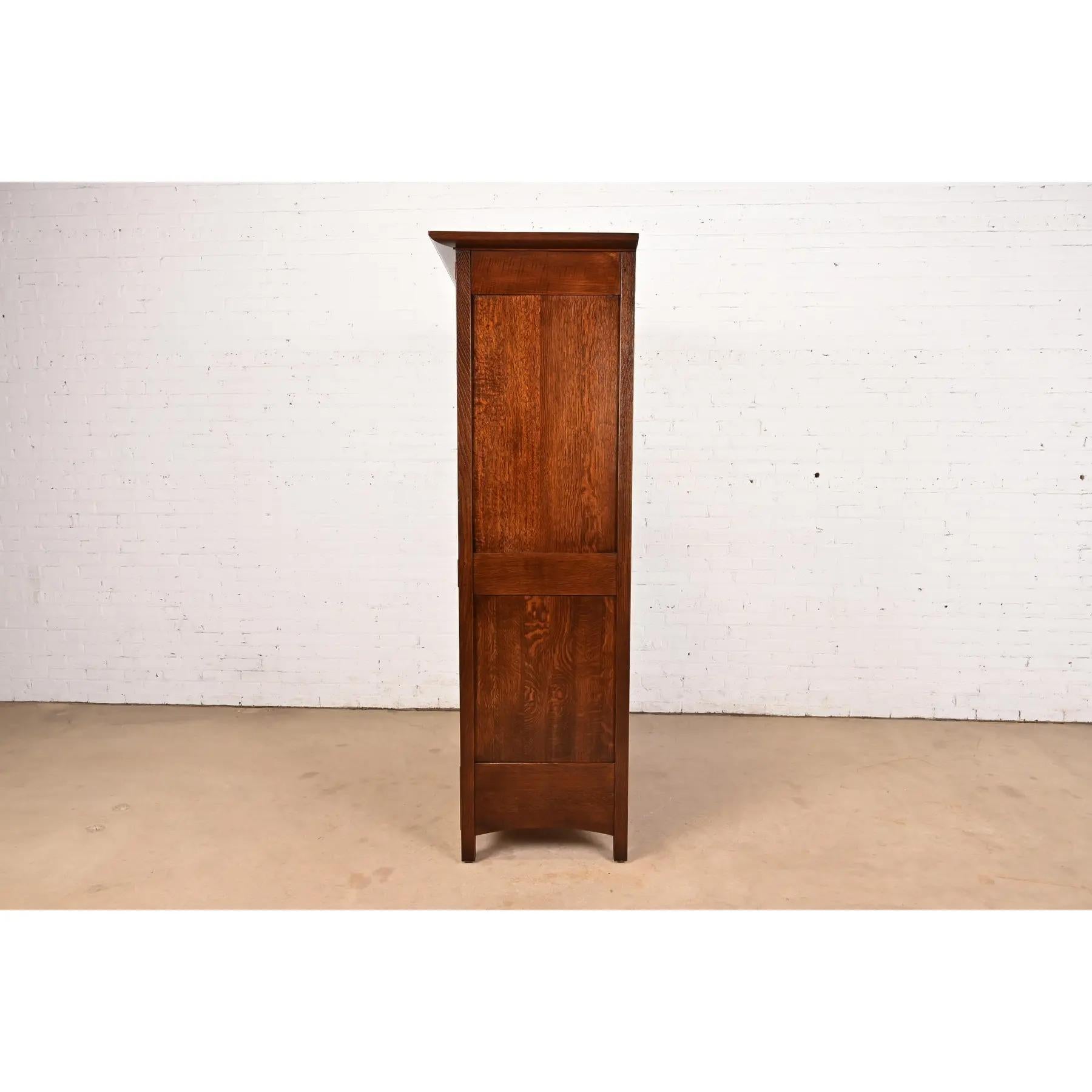 Comò o cassapanca da uomo di Stickley Mission Oak Arts & Crafts in vendita 6