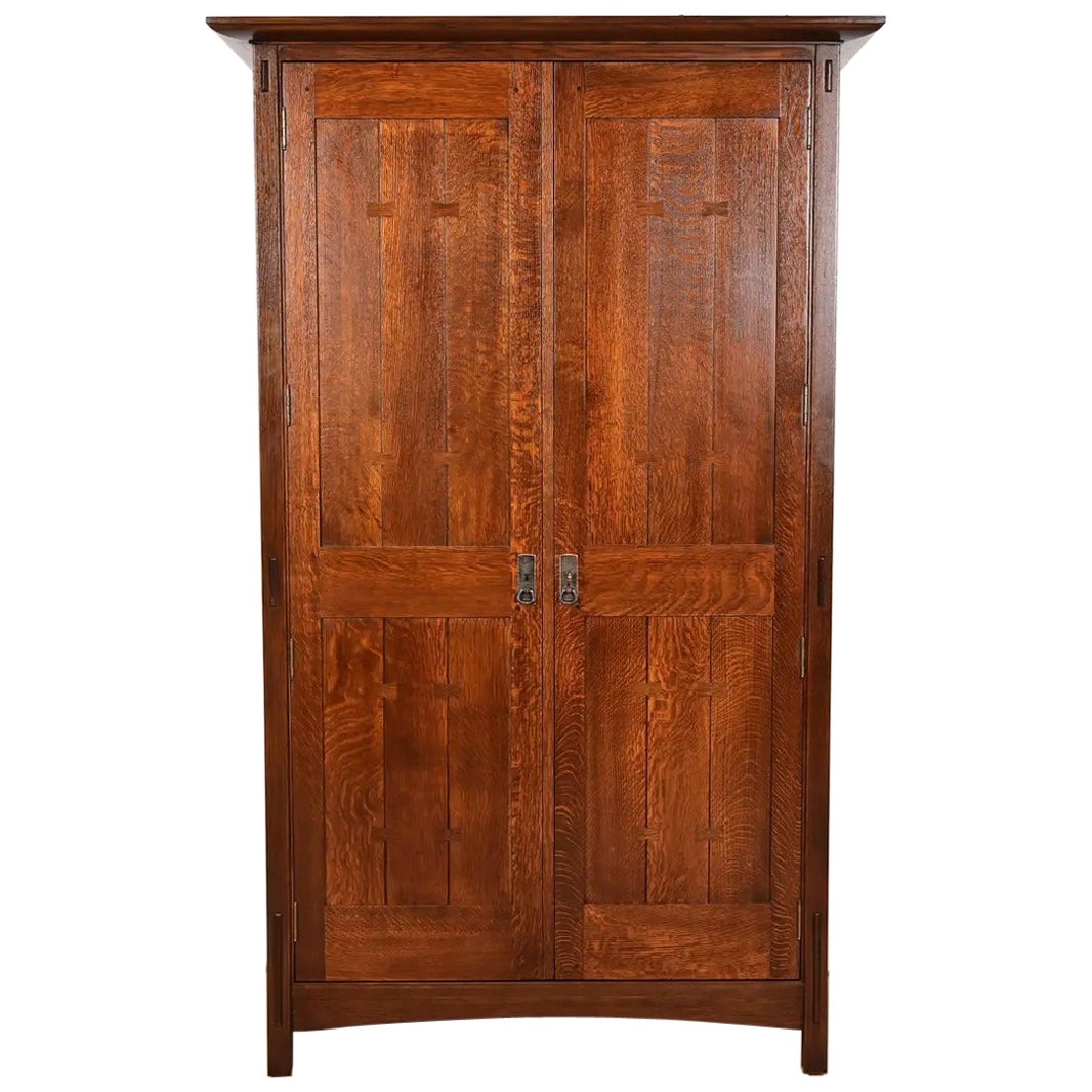 Comò o cassapanca da uomo di Stickley Mission Oak Arts & Crafts in vendita