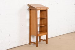 Stickley Mission Oak Arts & Crafts Bookcase With Removable Lectern