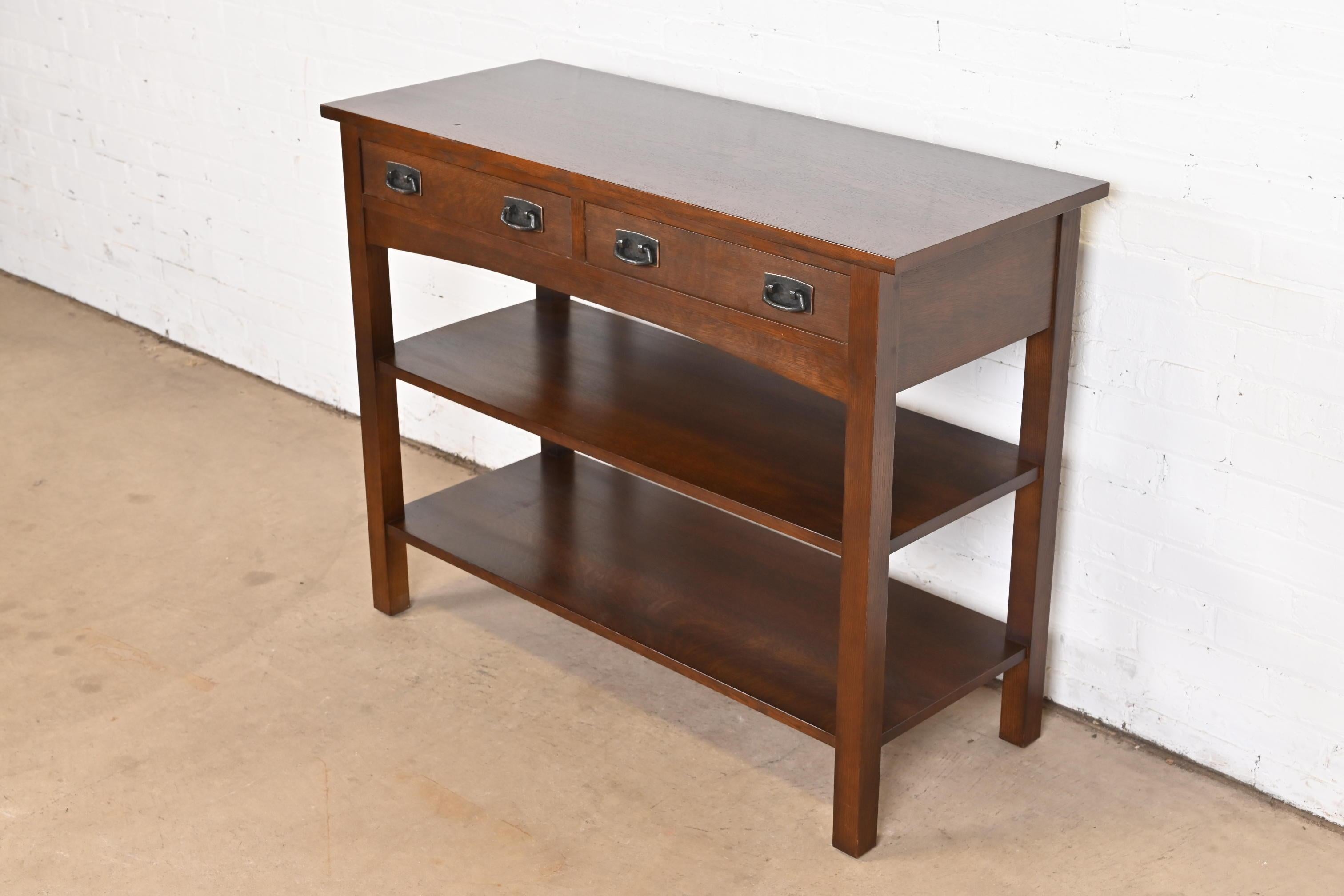 Arts and Crafts Stickley Mission Oak Arts & Crafts Buffet Server or Console