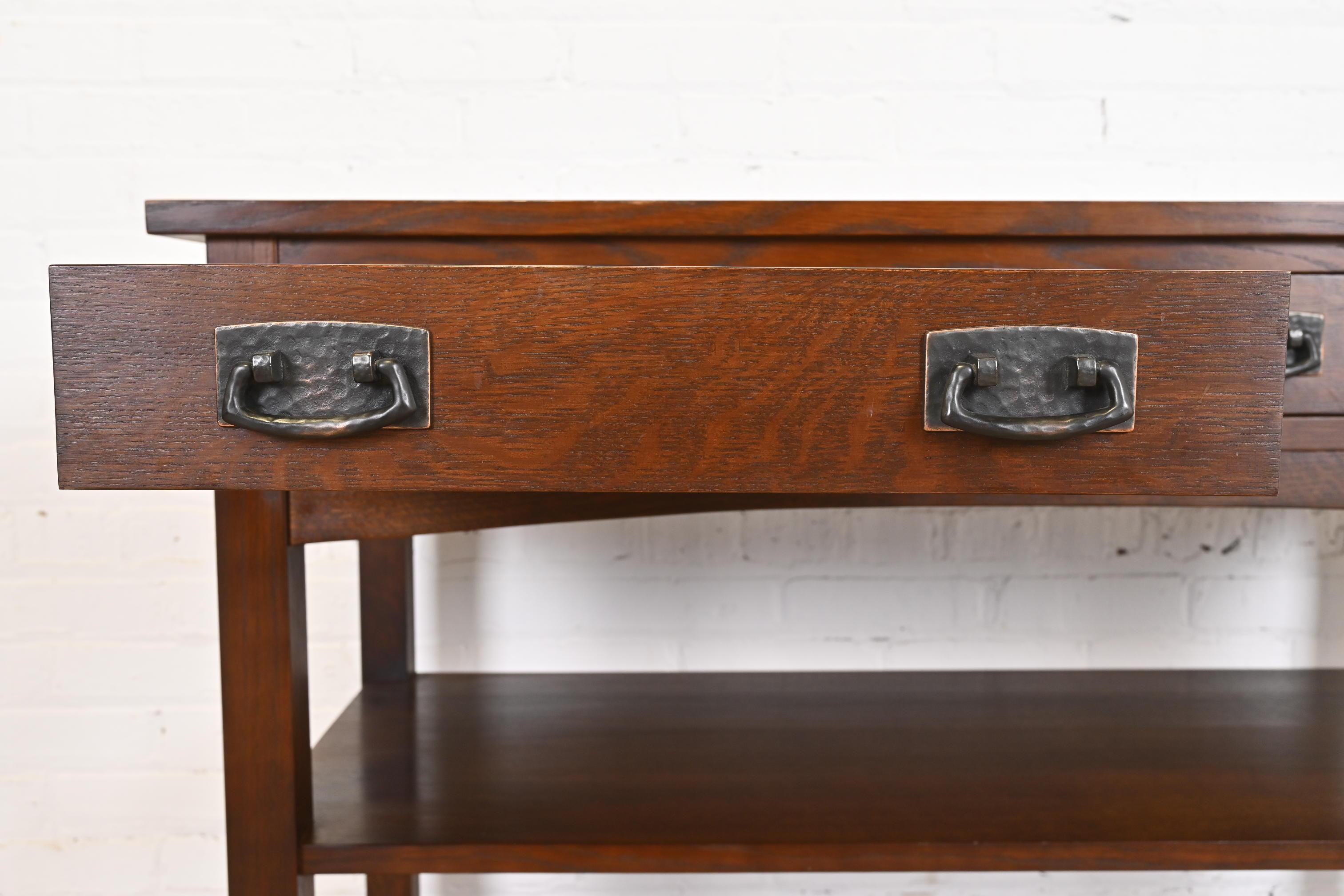 Stickley Mission Oak Arts & Crafts Buffet Server or Console 1