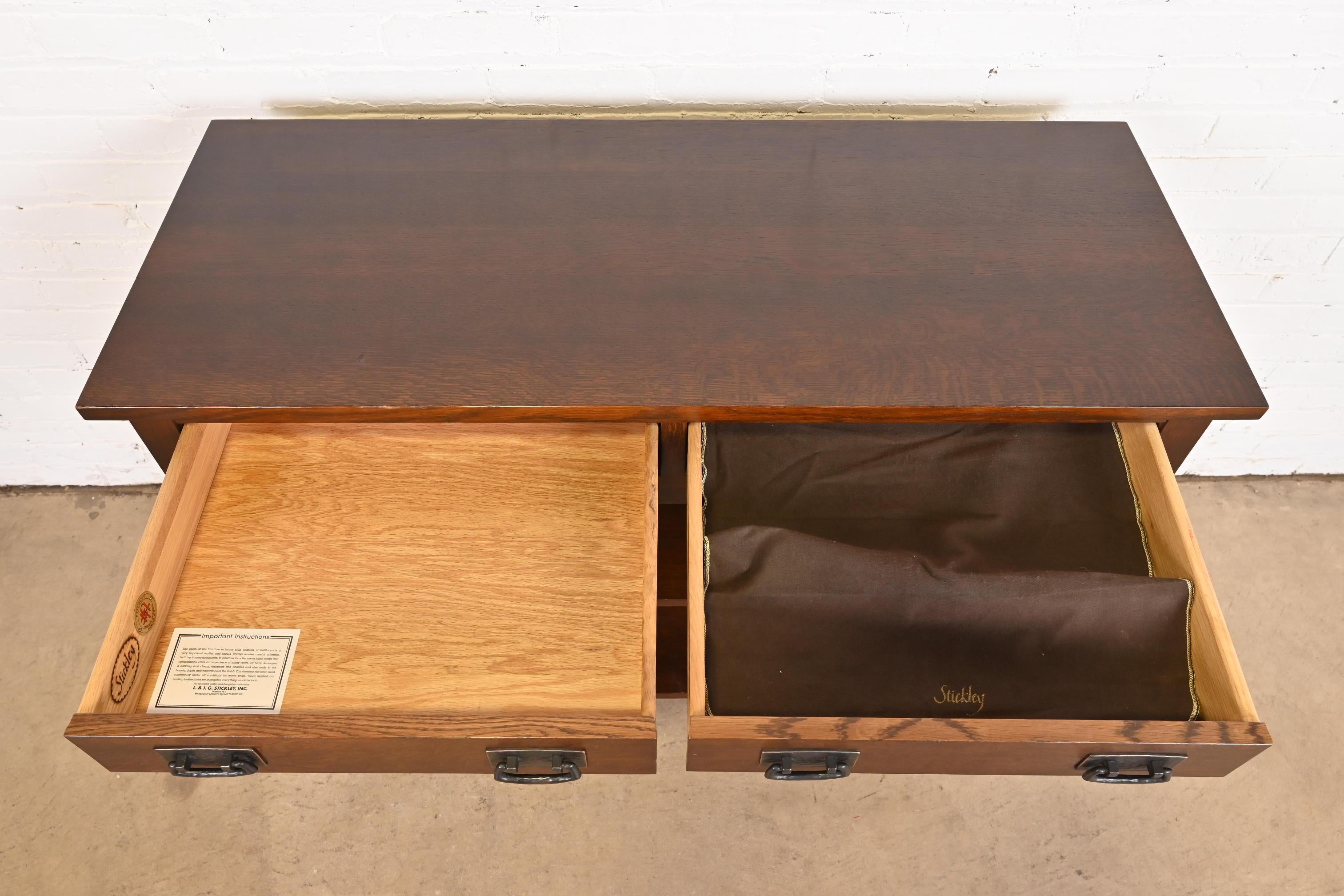Stickley Mission Oak Arts & Crafts Buffet Server or Console 2