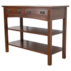 Stickley Mission Oak Arts & Crafts Buffet Server or Console