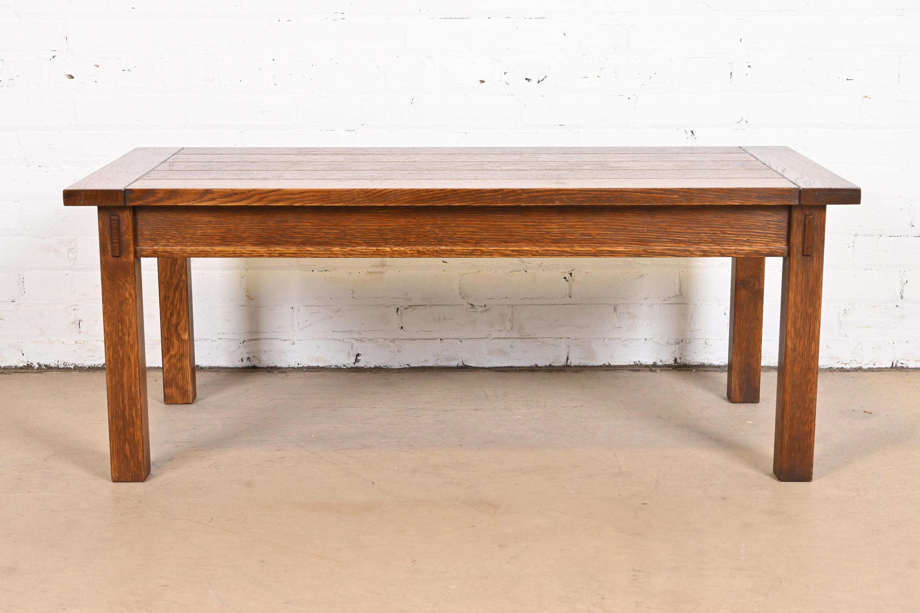 stickley coffee table