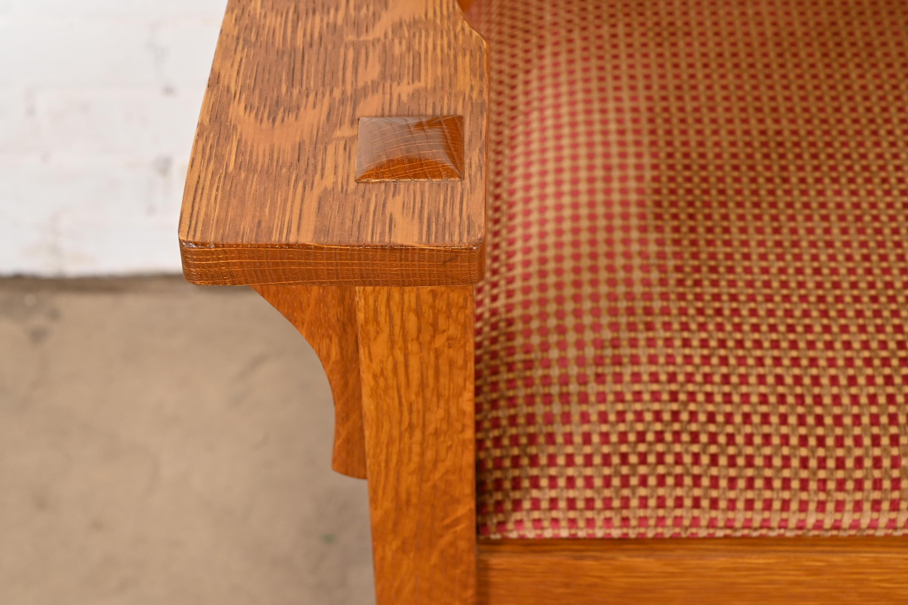Juego de doce sillas de comedor Stickley Mission Oak Arts & Crafts en venta 1