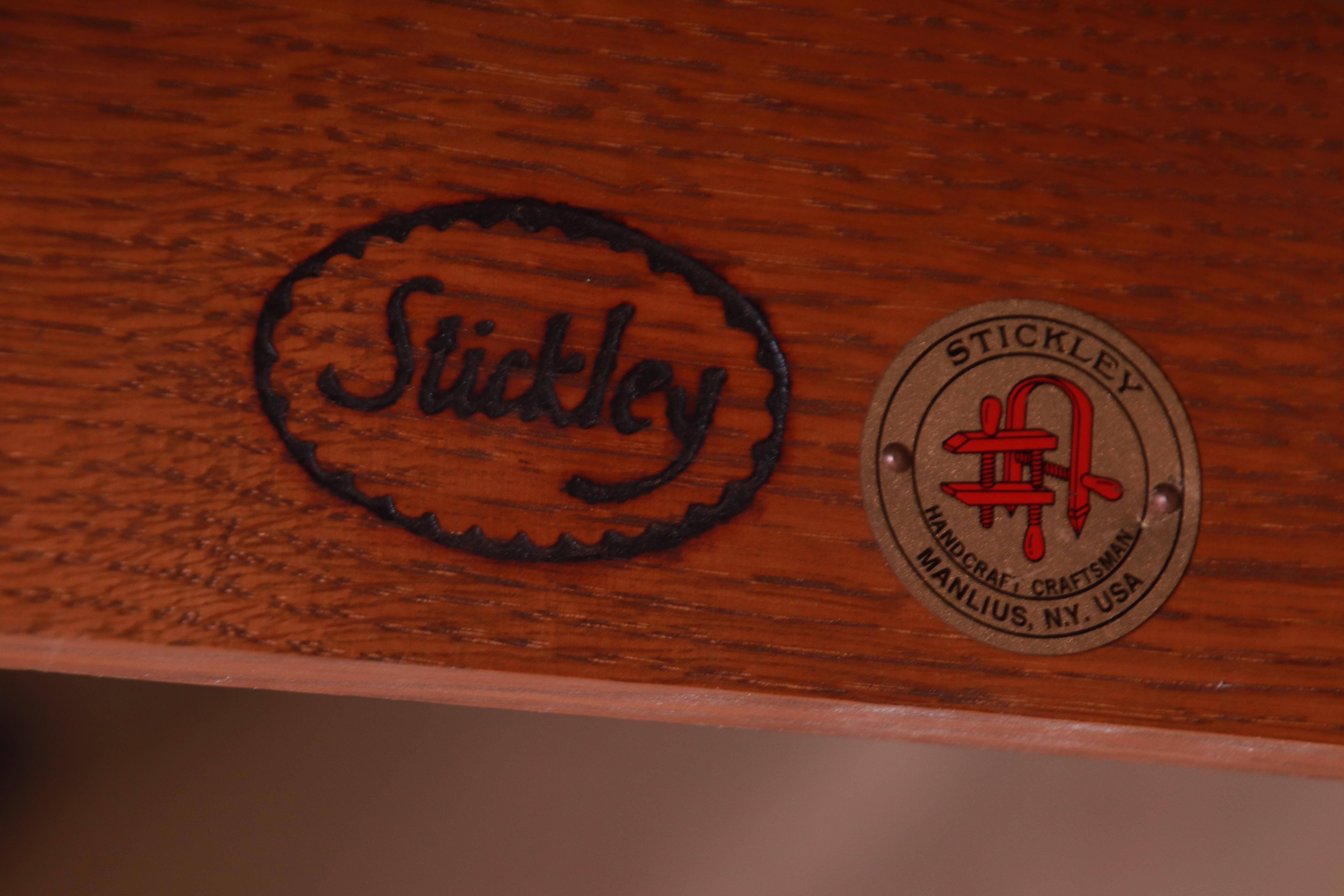 Stickley Mission Oak Arts & Crafts Down-Filled Sofa 3