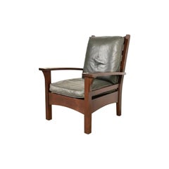 Stickley Mission Oak Arts & Crafts Lounge Chair