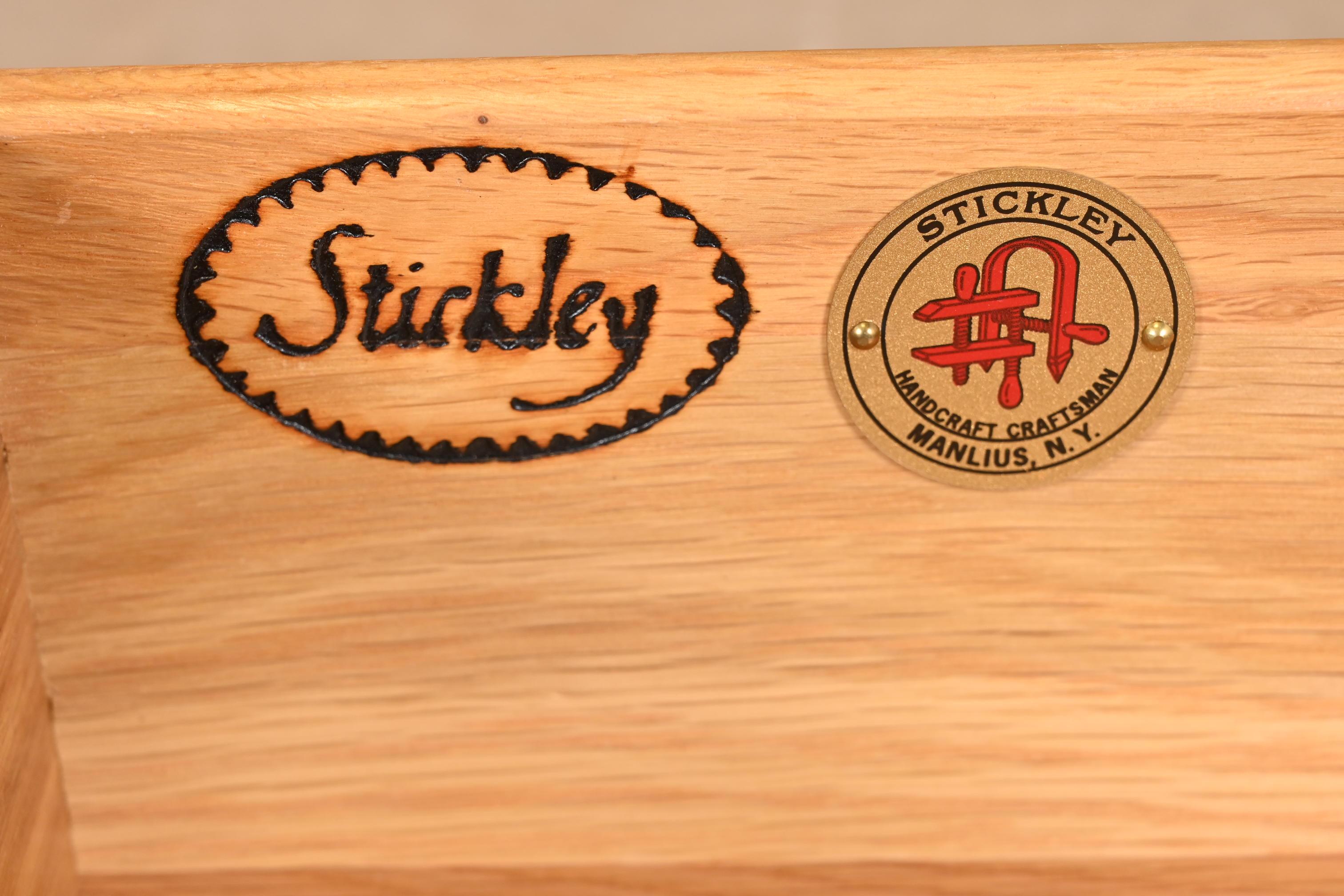 Stickley Mission Oak Arts & Crafts Media Armoire Cabinet For Sale 4