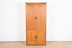 Stickley Mission Oak Arts & Crafts Media Armoire Cabinet