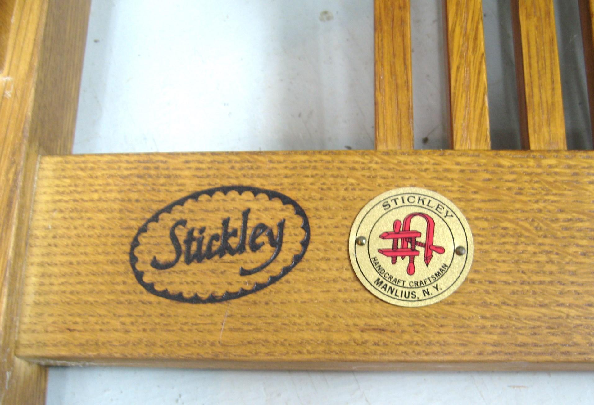 Stickley Mission Oak Arts & Crafts Settee Bench 2