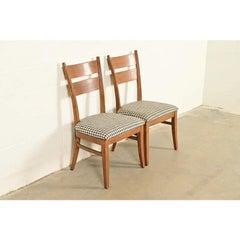 Stickley Mission Oak Arts & Crafts Side Chairs or Dining Chairs, Pair