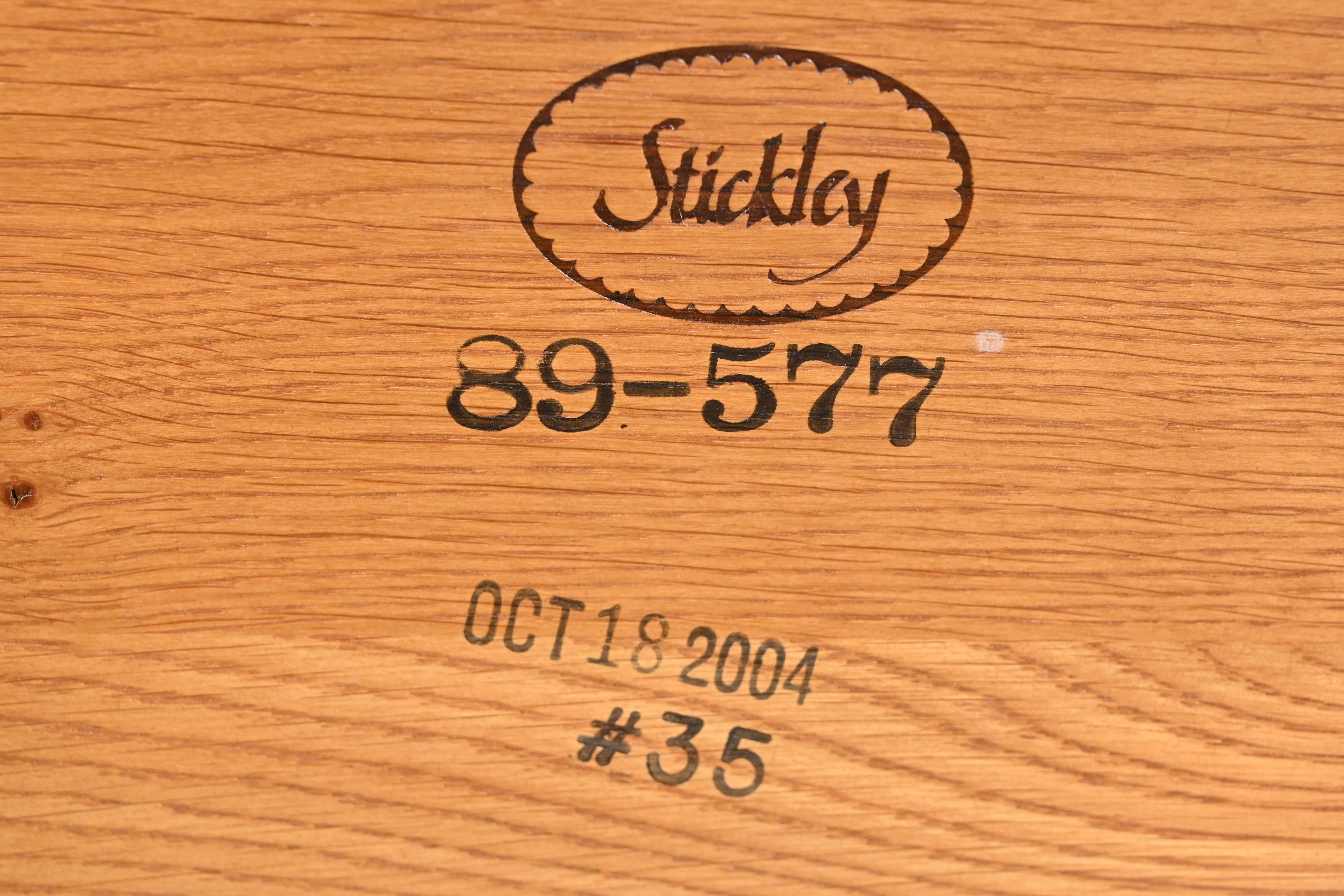 Mesa auxiliar con tapa de azulejos Stickley Mission Oak Arts & Crafts en venta 5