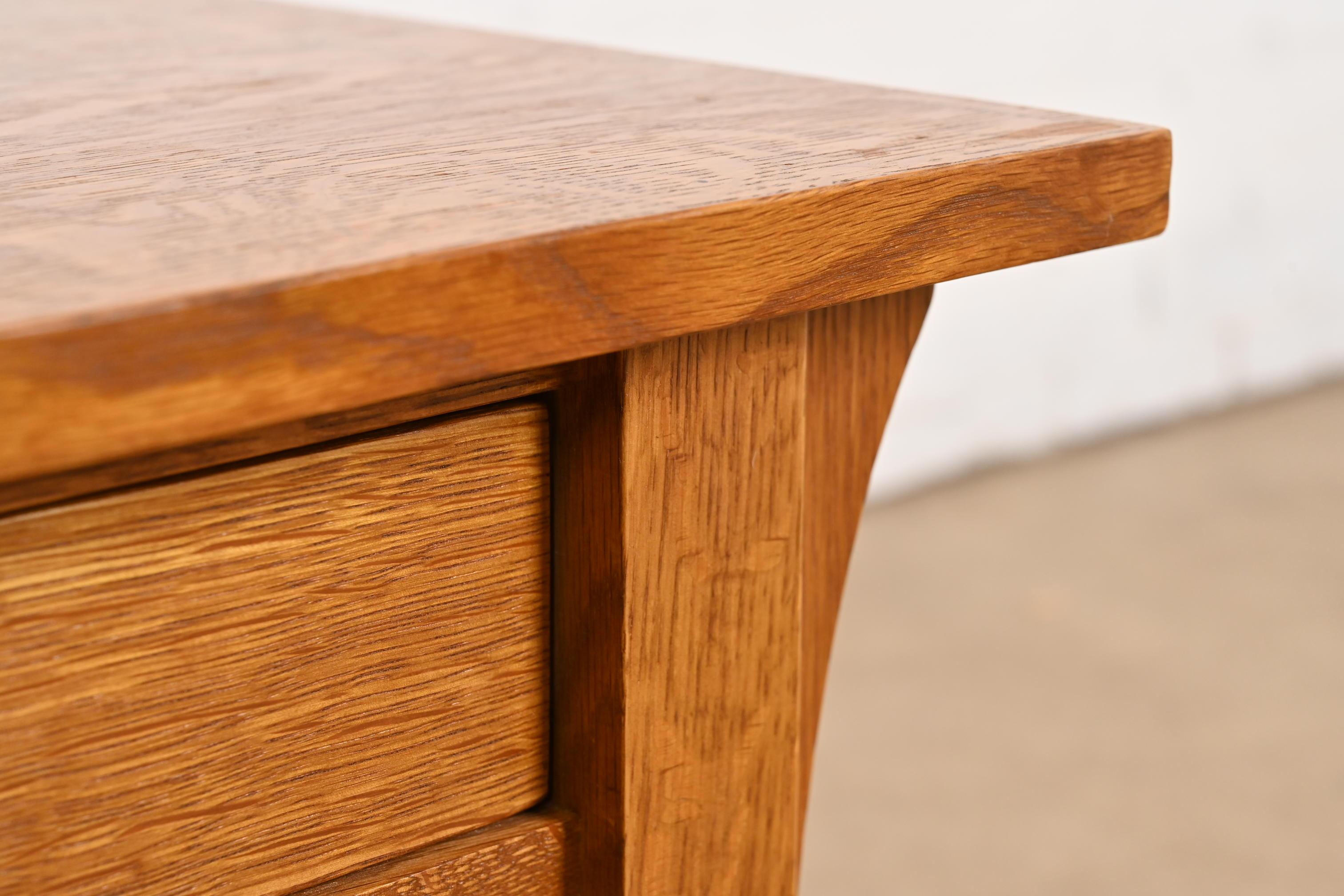 Stickley Mission Oak Arts & Crafts Two-Tier Coffee Table 3