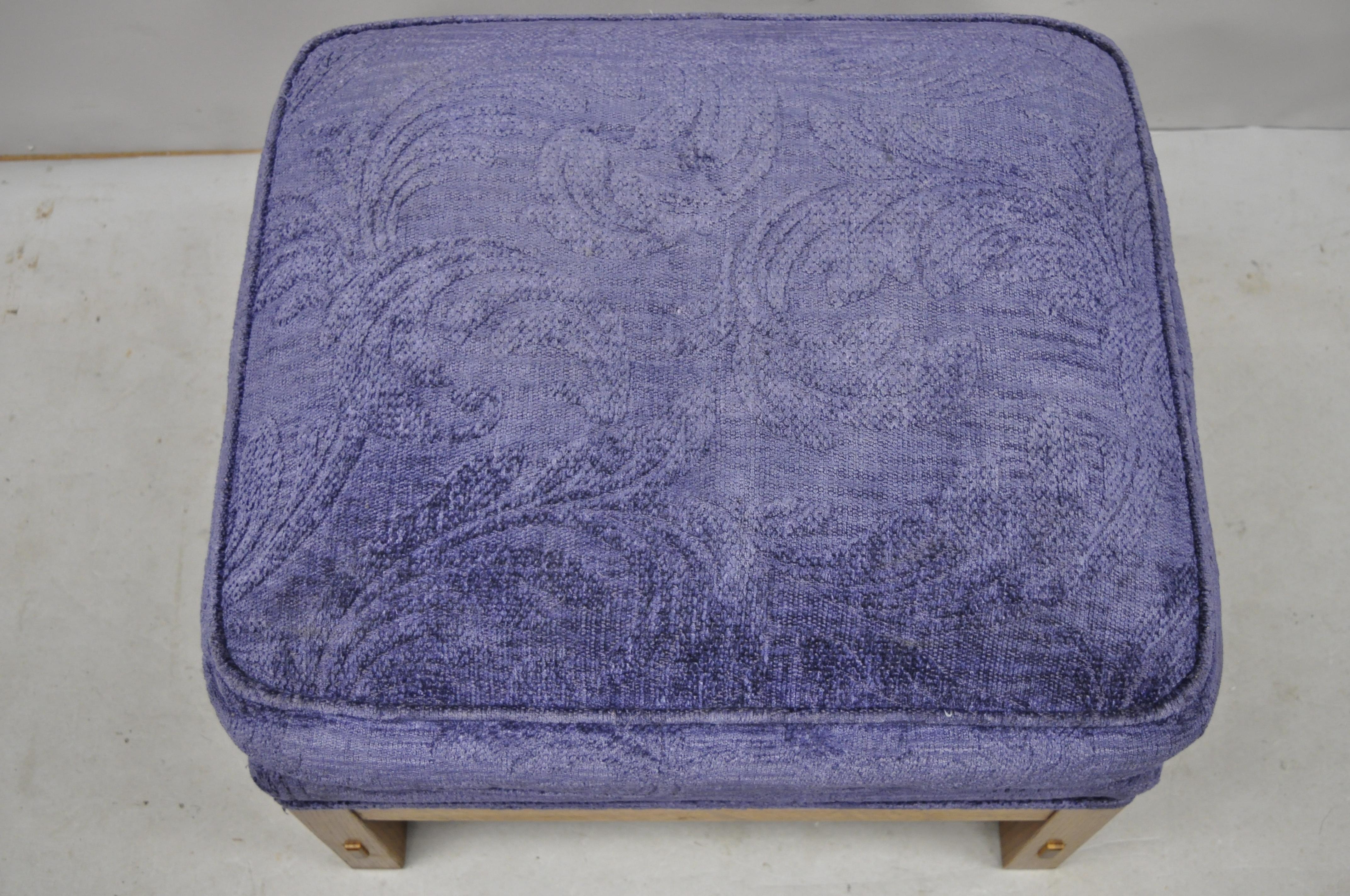 oak footstool