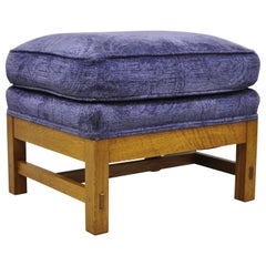 Used Stickley Mission Oak Arts & Crafts Upholstered Cushion Stool Ottoman Footstool