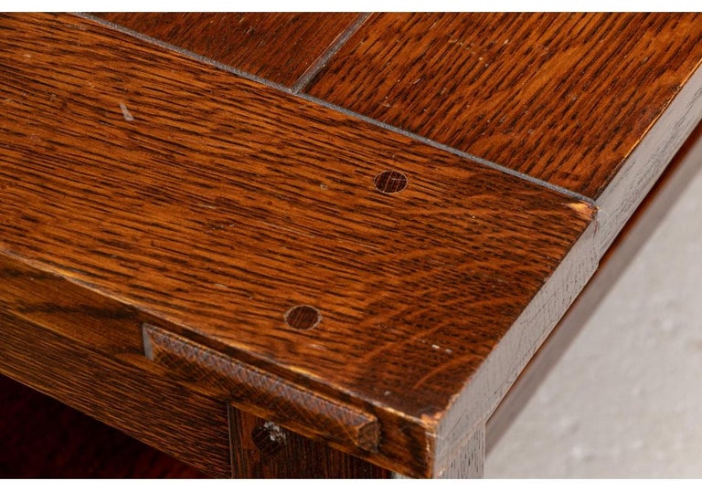 Stickley Mission Oak Butterfly Top Cocktail Table For Sale at 1stDibs