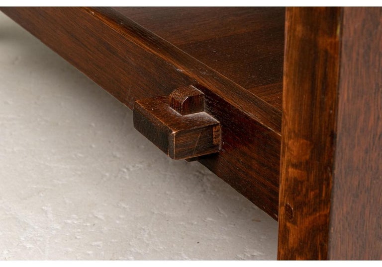 Stickley Mission Oak Butterfly Top Cocktail Table For Sale at 1stDibs