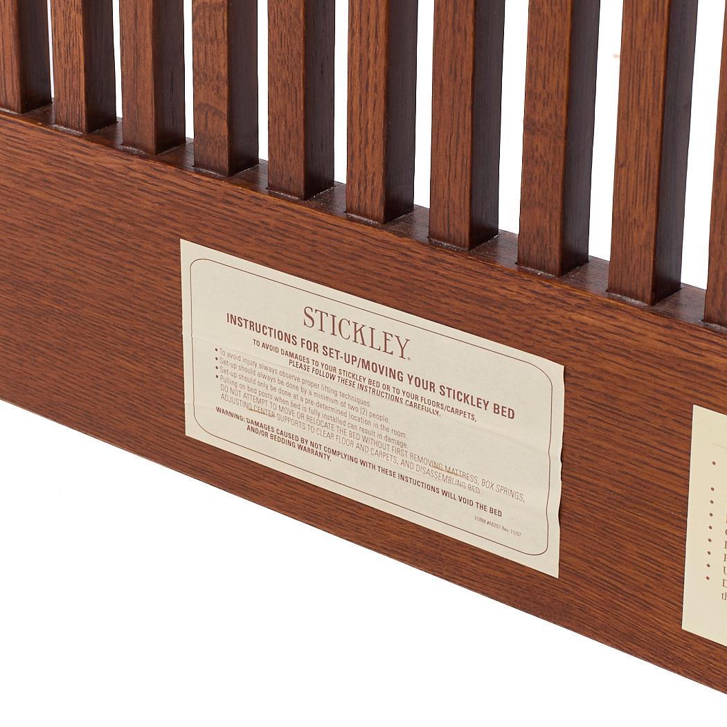 Stickley Mission Oak Twin Bed For Sale 3