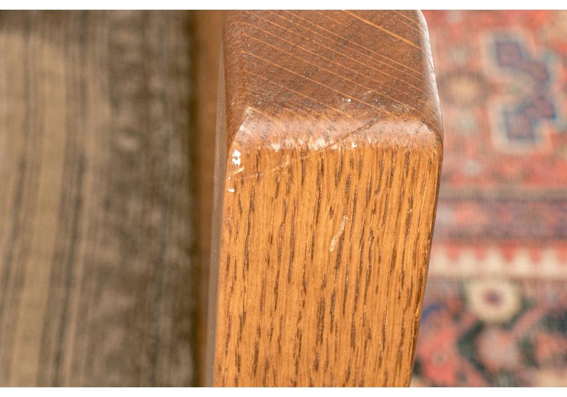 Stickley Mission Style Oak Armchair For Sale 6