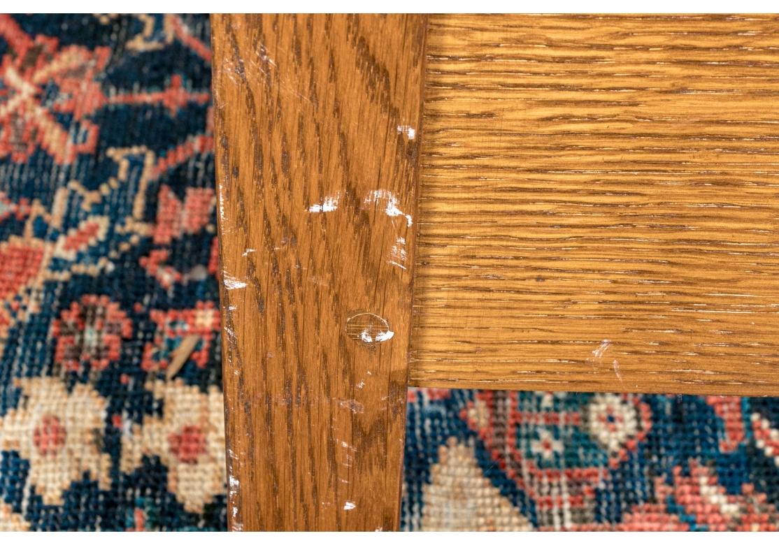 Stickley Mission Style Oak Armchair For Sale 14
